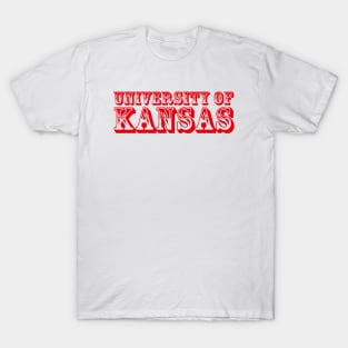 University Of Kansas (Red) T-Shirt